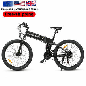 Potente Bicicleta Eléctrica de Montaña de 900W 48V 14Ah con Batería Integrada Oculta, Almacén en el Reino Unido, Acelerador de Pulgar, Tipo Electrónico - Product Image 1