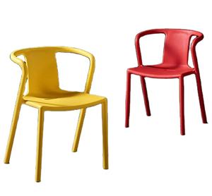 Botellero Apilable para eventos de boda Silla de café al aire libre Silla de comedor de plastico Sillas de barbero - Product Image 3