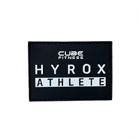 Écussons PVC personnalisés avec logo pour Gym, CrossFit, Hyrox – Badges de fitness en caoutchouc souple à scratch pour sacs à dos, sacs, chapeaux et vêtements