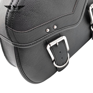 Bolsa de alforjas laterales para motocicleta, alforjas de equipaje, paquete de caja, para Honda VTX 1800 <span class=keywords><strong>1300</strong></span> Street Gilde FLHX XL883 XL1200 - Product Image 6