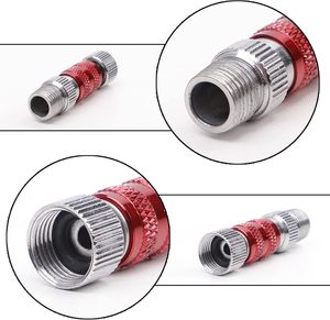 Conector Rápido de Aluminio para Aerógrafo EUSTACE, Cambio con un Toque, Conector de 1/8 de Pulgada, Color Rojo, 2 Piezas, China - Product Image 3