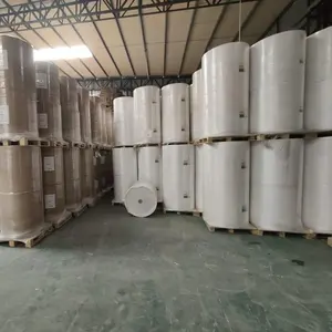 Base Self-adhesive Label Paper Yellow Factory 40*30-1000 Single Cash Register Paper Thermal Paper Slitting Machine Pure White