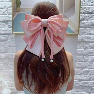 Заколка для волос с большим бантом для девочек - Product Image 3