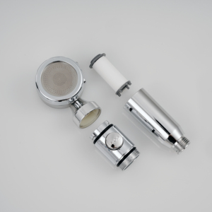 <span class=keywords><strong>Douche</strong></span> portable pour <span class=keywords><strong>camping</strong></span>-<span class=keywords><strong>car</strong></span> en chrome, 3 fonctions, avec filtre en coton PP, douchette à main avec interrupteur monobloc et façade en acier inoxydable 304, vente en gros - Product Image 1