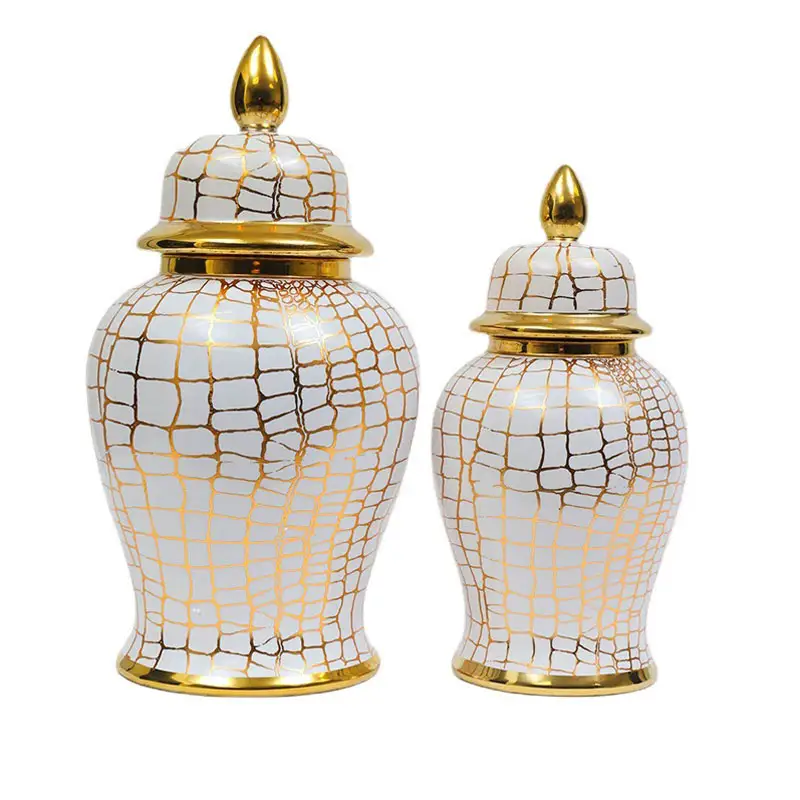 Ausgefallene Designer-Dekoration Stilvolles glänzendes Metall glas zum Dekorieren Stilvolles modernes Luxus-Designer glas zum Verkauf Keramik vase
