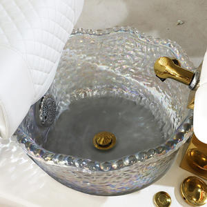 เก้าอี้นวด<span class=keywords><strong>เท้า</strong></span>ไฟฟ้าทำเล็บเท้าสุดหรูพร้อมที่วางขาแบบมัลติฟังก์ชัน<span class=keywords><strong>ส</strong></span>ีดำ - Product Image 4