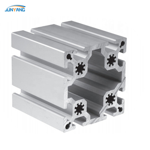 Perfil de aluminio industrial 50x50 personalizado para puerta y <span class=keywords><strong>ventana</strong></span> 5050 línea de montaje perfiles de aluminio de extrusión de corte - Product Image 4