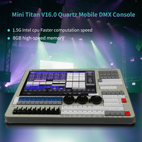 Console d'éclairage mobile AICPOSE Quartz Little Quartz pour événements scéniques DMX 512 Mini contrôleur Quartz