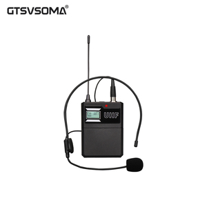 <span class=keywords><strong>Micrófono</strong></span> Dinámico Omnidireccional <span class=keywords><strong>Inalámbrico</strong></span> GTSVSOMA KT-2300 con Correa para la Cintura y <span class=keywords><strong>Diadema</strong></span> con Conector XLR de Metal Ligero - Product Image 5