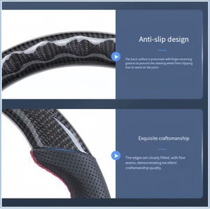 Volante Deportivo de Fibra de Carbono Compatible con Maserati, Modificación de Volante en Forma de Tanga, GT/GranTurismo/Smo - Product Image 6