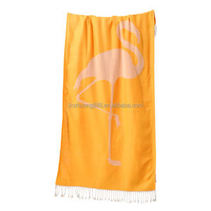 <span class=keywords><strong>Serviette</strong></span> de plage flamant rose de style turc à séchage rapide, super absorbante, grande <span class=keywords><strong>serviette</strong></span> de bain pour la piscine, l'extérieur et la décoration estivale, utilisation en voyage - Product Image 6