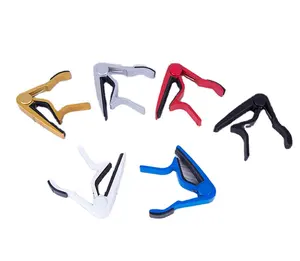 Factory Supply Custom Color Acoustic Guitar Capo For 5 String Bass Guitar