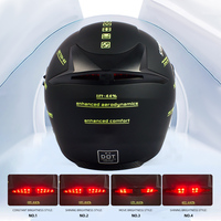 Casques de moto, son visage modulaire avec couverture chinoise, Superman Ironman et Ece vente en gros, refroidissement Odm, Iron Sol Dot