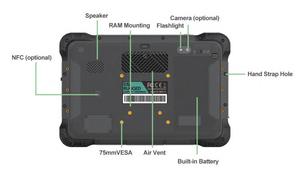 <span class=keywords><strong>Tablet</strong></span> Android 13 con Schermo da <span class=keywords><strong>10</strong></span> Pollici e Luminosità 1200 Nit, 4G/GPS/BT con Batteria Integrata per la Gestione dei Camion - Product Image 3
