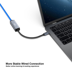 Benfei USB-C để <span class=keywords><strong>Ethernet</strong></span> <span class=keywords><strong>Adapter</strong></span>, USB Type-C (Thunderbolt 3/4) để RJ45 Gigabit <span class=keywords><strong>Ethernet</strong></span> LAN Network <span class=keywords><strong>Adapter</strong></span> Tương thích với ipho - Product Image 3