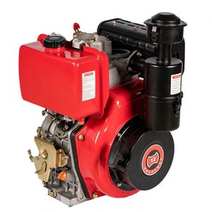 Moteur diesel monocylindre Tengka 186f, refroidissement par air, démarrage électrique, 4 kW, 4 temps, confort et puissance - Product Image 1