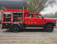 DIMA DMT5060GXFPW0.5 Truk Pemadam Kebakaran Kabut Air Kompak Bermobilitas Tinggi untuk Lingkungan Kompleks