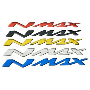 Autocollants de logo de réservoir de carburant en caoutchouc souple 3D Yamaha NMAX, nouveaux autocollants décoratifs personnalisés pour <span class=keywords><strong>moto</strong></span> - Product Image 2