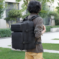 Sac à dos extérieur de grande capacité avec outils de survie, premiers soins en cas de catastrophe pour randonnée, camping, secours d'urgence, fournitures de trekking