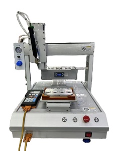 Ce cấp giấy chứng nhận được phê duyệt 3 trục keo máy pha chế Zw-441 tự động dán máy cho xe đèn pha - Product Image 3