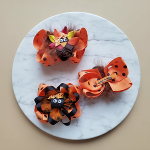 Couvre-chef pour enfants Halloween Bow <span class=keywords><strong>Pince</strong></span> <span class=keywords><strong>à</strong></span> cheveux Clip de reliure pour enfants Festival cadeau - Product Image 1
