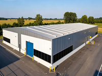 Construction de Bâtiments Métalliques Préfabriqués Personnalisés à Faible Coût Directement de l'Usine : Entrepôts et Ateliers en Acier
