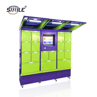 SMILETECH Accepter un service personnalisé Nouveau design Smart Storage Parcel Locker Smart