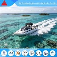 Bateau de pêche professionnel en aluminium avec un aspect sportif moderne