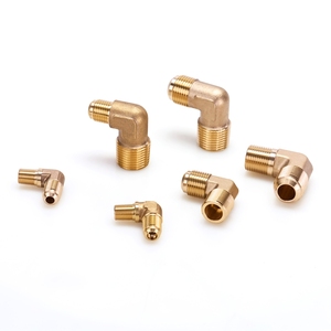 Điều hòa không khí Brass nối Doanh đôi nam chủ đề khuỷu tay lạnh bùng khuỷu tay doanh - Product Image 4