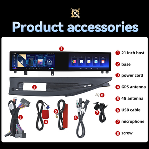 Duales Interaktives Display Android Touch Carplay 360 GPS <span class=keywords><strong>Navigation</strong></span> Carplay für <span class=keywords><strong>BMW</strong></span> 7er F01 F02 F04 2009-2015 - Product Image 6