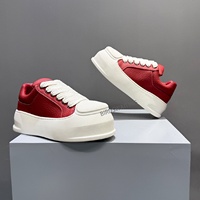 Chaussures pour hommes les plus vendues 2026 – Baskets tendance à lacets pour l'automne/hiver, bottes décontractées en PVC, chaussures à semelles épaisses pour rester au chaud