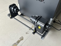 Machine à secouer la poudre DTF en acier inoxydable PrintVision robuste avec four automatique et ventilateur de refroidissement