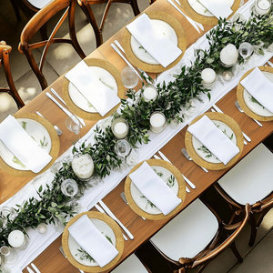 Gold Charger <strong>Plates</strong> Bulk Wedding 13In Plastic Table <strong>Plate</strong> Charger Underplate Round Decorative Dinner Charger <strong>Large</strong> Plastic <strong>Plate</strong> - Product Image 2