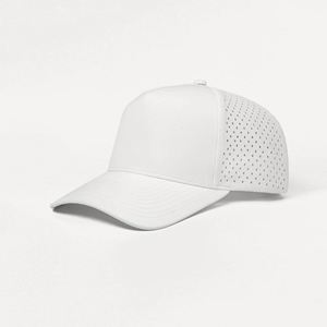 Design Wholesale Custom High Quality 5 Panel Plain Black Cotton Embroidery Logo Baseball Cap Sandwich Brim Structured Dad <b>Hat</b> - Product Image 3