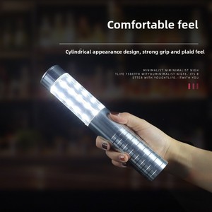 Barra de Luz LED Recargable Dowin, Multicolor, de Aleación de Aluminio, Linterna de Mano Intermitente para KTV, Uso en Interiores, Decoración de Fiestas - Product Image 3
