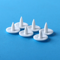 Boutons-pression en plastique POM écologiques T09, couleurs personnalisées, 4 parties, pour barboteuses de bébé, accessoires vestimentaires, directement de l'usine
