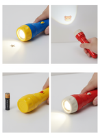 Lampe de poche pour projecteur pour enfants Jouet d'éducation précoce Torche de projection 24 projections claires