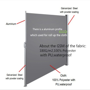 Tấm Chắn Riêng Tư Ban Công Tiền Chế Tùy Chỉnh Vách Ngăn Riêng Tư Nhà Hàng Ban Công Riêng Bạt Che Nắng Gấp Gọn Có Thể Thu Gọn - Product Image 5