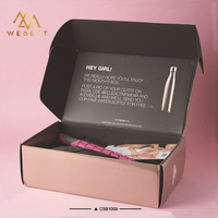 Boîte cadeau magnétique pliable Webest pour vêtements, boîtes d'expédition pour vêtements, boîtes d'expédition personnalisées avec logo, emballage