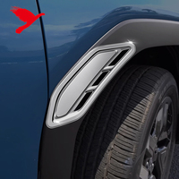 Pour Subaru Forester 2025-2027 – Accessoires extérieurs de voiture : Emblème, badge, autocollant de garde-boue avant extérieur en ABS (2 pièces)