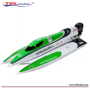 <span class=keywords><strong>Bateau</strong></span> de course F1 simulé TFL, version moteur hors-bord 1238, anti-roulis, <span class=keywords><strong>bateau</strong></span> électrique télécommandé sans balais en fibre de verre - Product Image 1