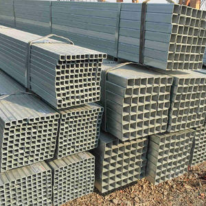 Tubo Quadrato Rettangolare PTR 3x3 6x3 6x4 10x6 Pollici <span class=keywords><strong>1</strong></span>/4'' 3/8'' Saldato Zincato Sezione Cava Tubo Quadrato Nero Senza Saldatura - Product Image 6