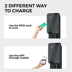 สถานีชาร์จรถยนต์สาธารณะกลางแจ้ง PRTDT รุ่นใหม่ 7KW 11KW 21KW เครื่องชาร์จไฟฟ้ากระแสสลับ สายยาว 5 เมตร รองรับ OCPP1.6J พร้อมที่ชาร์จไร้สายสำหรับรถยนต์ไฟฟ้า - Product Image 4