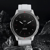 Montre connectée GPS AGM W1 avec écran AMOLED, appels, 100 modes sportifs, étanche 5ATM, Relogio Masculino, montre de fitness pour l'extérieur