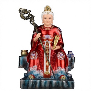 Estatua Divina Bixia Yuanjun, Diosa del Ojo, Buda, para Culto en el Hogar, Monte Tai, Abuela, Madre Mayor, Semielaborada, Venta al por Mayor de Fábrica - Product Image 1