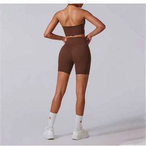 Conjunto Deportivo de 2 Piezas para Mujer, Estilo Moderno, Cintura Elástica, Ropa Deportiva, Ropa de Entrenamiento, Secado Rápido, Spandex/Nailon - Product Image 5