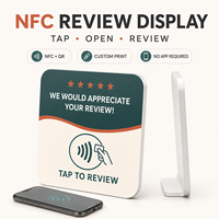 Tarjeta NFC Personalizada Vorx Tech para Reseñas de Google, NTAG213 NTAG215, Tarjeta Programable con Código QR, OEM ODM