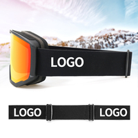 Yijia optique enfants lunettes de ski protection UV Logo personnalisé enfants lunettes de snowboard pour garçons filles en gros anti-buée lunettes de neige