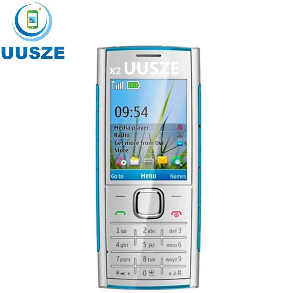 Original Mobile Phone English Russia Arabic Hebrew Keypad Mobile Fit for Nokia X2-00 2600 5130 3310 3110 1209 N8 7610 6600 6300