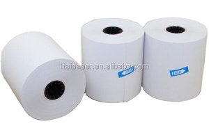 Rouleaux de papier thermique ATM 80 mm, simple couche, blanc, 100 % pâte de bois, <span class=keywords><strong>5</strong></span> rouleaux - Product Image 5